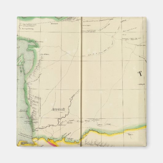 トルクメニスタン・イラン53 マグネット (正面)