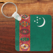 トルクメニスタン キーホルダー (正面)