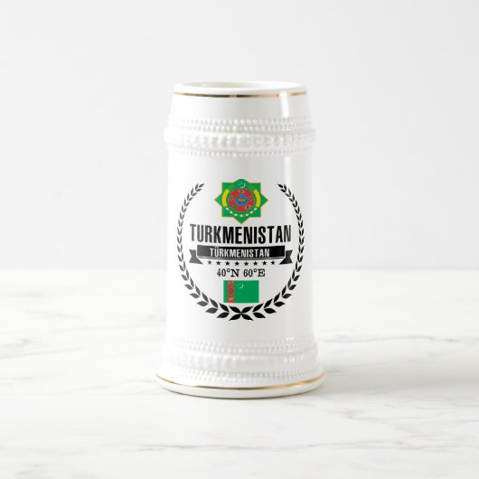 トルクメニスタン ビールジョッキ (中央)