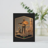 トルクメニスタン ポストカード (スタンド正面)