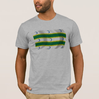 トルクメンの旗シャツ Tシャツ