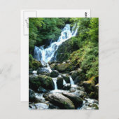トルク滝キラーニーアイルランド ポストカード (正面/裏面)