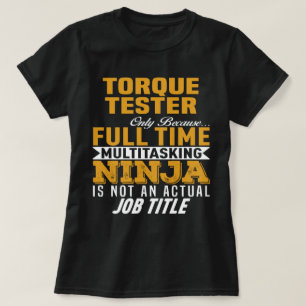 トルク試験機 Tシャツ