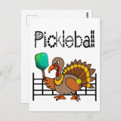 トルコおもしろいの遊ピックボール感謝祭 ポストカード (正面/裏面)