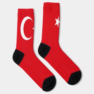 トルコおもしろいトルコ国立プライド愛国国旗 ソックス