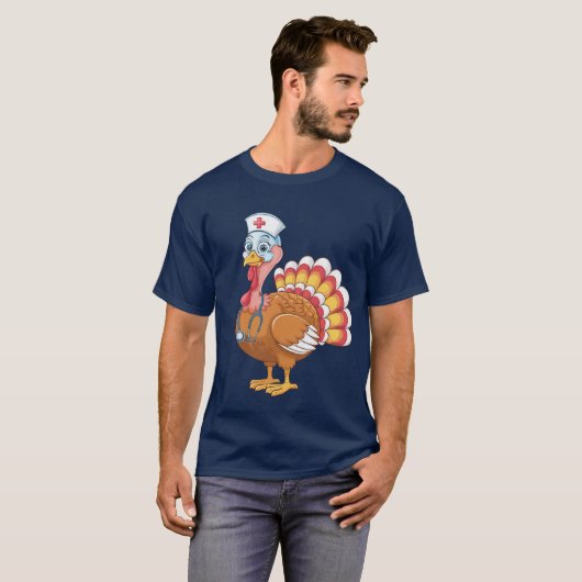トルコおもしろいナース衣装感謝贈り物 Tシャツ (正面フル)