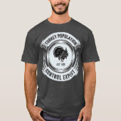 トルコおもしろい狩りレジェンドハンターファーザーギフト Tシャツ (正面)