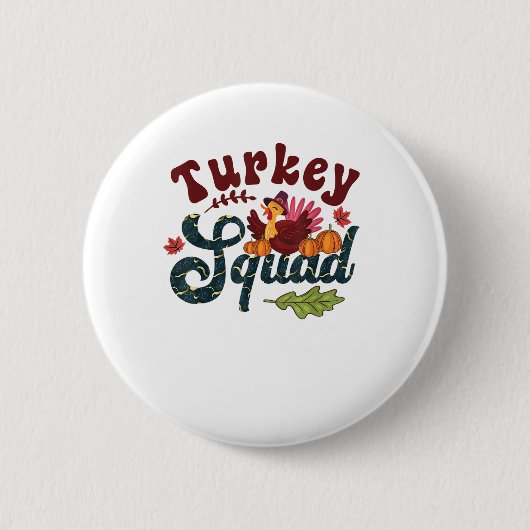 トルコおもしろい軍感謝祭の日走巡礼ギ 缶バッジ (正面)