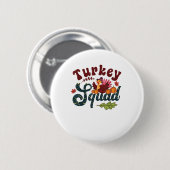 トルコおもしろい軍感謝祭の日走巡礼ギ 缶バッジ (正面&裏面)