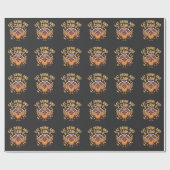 トルコおもしろい食べドリンク及びF-Caw-Fコーイング ラッピングペーパー (フラット)