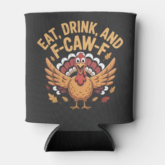 トルコおもしろい食べドリンク及びF-Caw-Fコーイング 缶クーラー (正面)