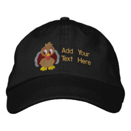 トルコおもしろい 刺繍入りキャップ