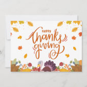 トルコお洒落と紅葉感謝祭 シーズンカード (正面)