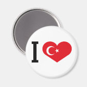 トルコが大好き マグネット (正面/裏面)
