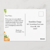 トルコって?無邪気な猫たち,幸せな感謝祭, P ポストカード (裏面)