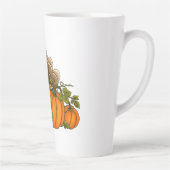 トルコとカボチャ カフェラテマグ (右)