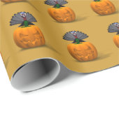 トルコとカボチャ ラッピングペーパー (ロールコーナー)