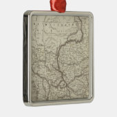 トルコとギリシャの地図 メタルオーナメント (右)