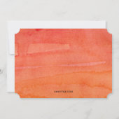 トルコとタッチダウンズサンクスギビングディナー招待状 招待状 (裏面)