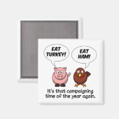 トルコとハム磁石 マグネット (正面/裏面)