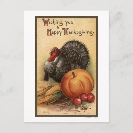 トルコと生産# 1 ポストカード (正面)