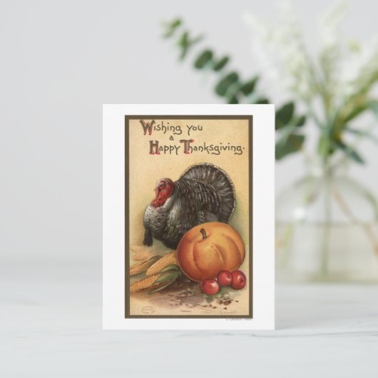 トルコと生産# 1 ポストカード (スタンド正面)