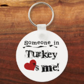 トルコにいる誰かが私を愛している キーホルダー (正面)