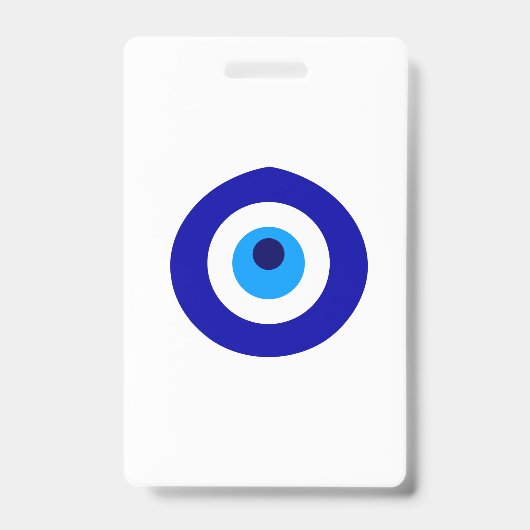 トルコのお守りはNazarを呼びました バッジ (表面)