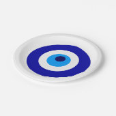 トルコのお守りはNazarを呼びました ペーパープレート (アングル)