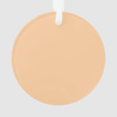 トルコのかわいい感謝祭(カスタマイズ可能な) オーナメント (裏面)