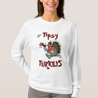 トルコのよろよろしているティー Tシャツ