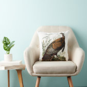 トルコのアメリカの野生の枕、ジェームスAudubonのクッション クッション (椅子)