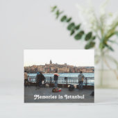 トルコのイスタンブールおみやげポストクロッシング用はがき ポストカード (スタンド正面)