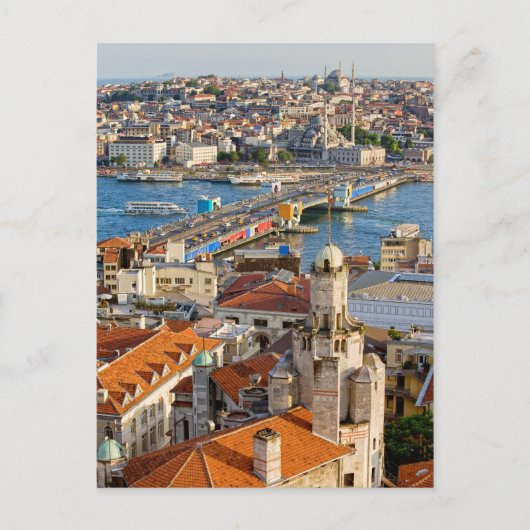 トルコのイスタンブール ポストカード (正面)