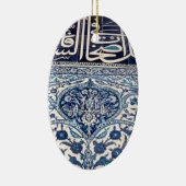 トルコのイズニクのタイル セラミックオーナメント (右)