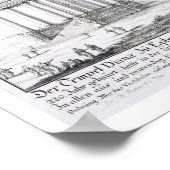 トルコのエフェソスにあるダイアナの神殿 ポスター (角)