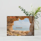 トルコのカード、Kizkalesi (スタンド正面)