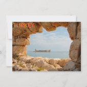 トルコのカード、Kizkalesi (正面)