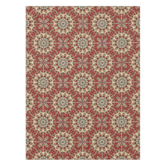 トルコのカーペットの万華鏡のように千変万化するパターン テーブルクロス