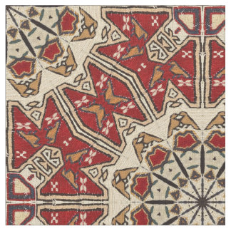 トルコのカーペットの万華鏡のように千変万化するパターン ファブリック