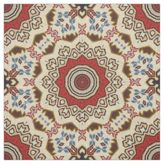 トルコのカーペットの万華鏡のように千変万化するパターン ファブリック