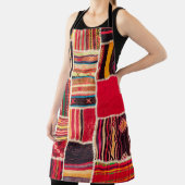 トルコのカーペットパッチワーク手作りテクスチャ エプロン (インサイチュ)