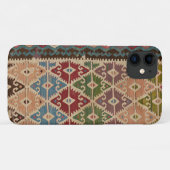 トルコのキリム カーペット ラグ Case-Mate iPhoneケース (裏面(横))