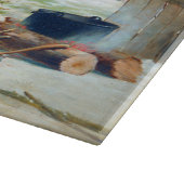 トルコのクリスマス・フランシス・エドモンドの準備1851 カッティングボード (角)