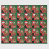 トルコのクリスマス ラッピングペーパー (フラット)