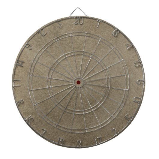 トルコのコーヒーグレーズ ダーツボード (正面)