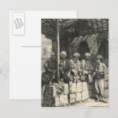 トルコのコーヒーハウス ポストカード (正面/裏面)