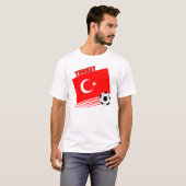トルコのサッカーチーム Tシャツ (正面フル)
