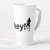 トルコのサッカー選手 カフェラテマグ (右アングル)