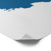 トルコのシルエット ポスター (角)